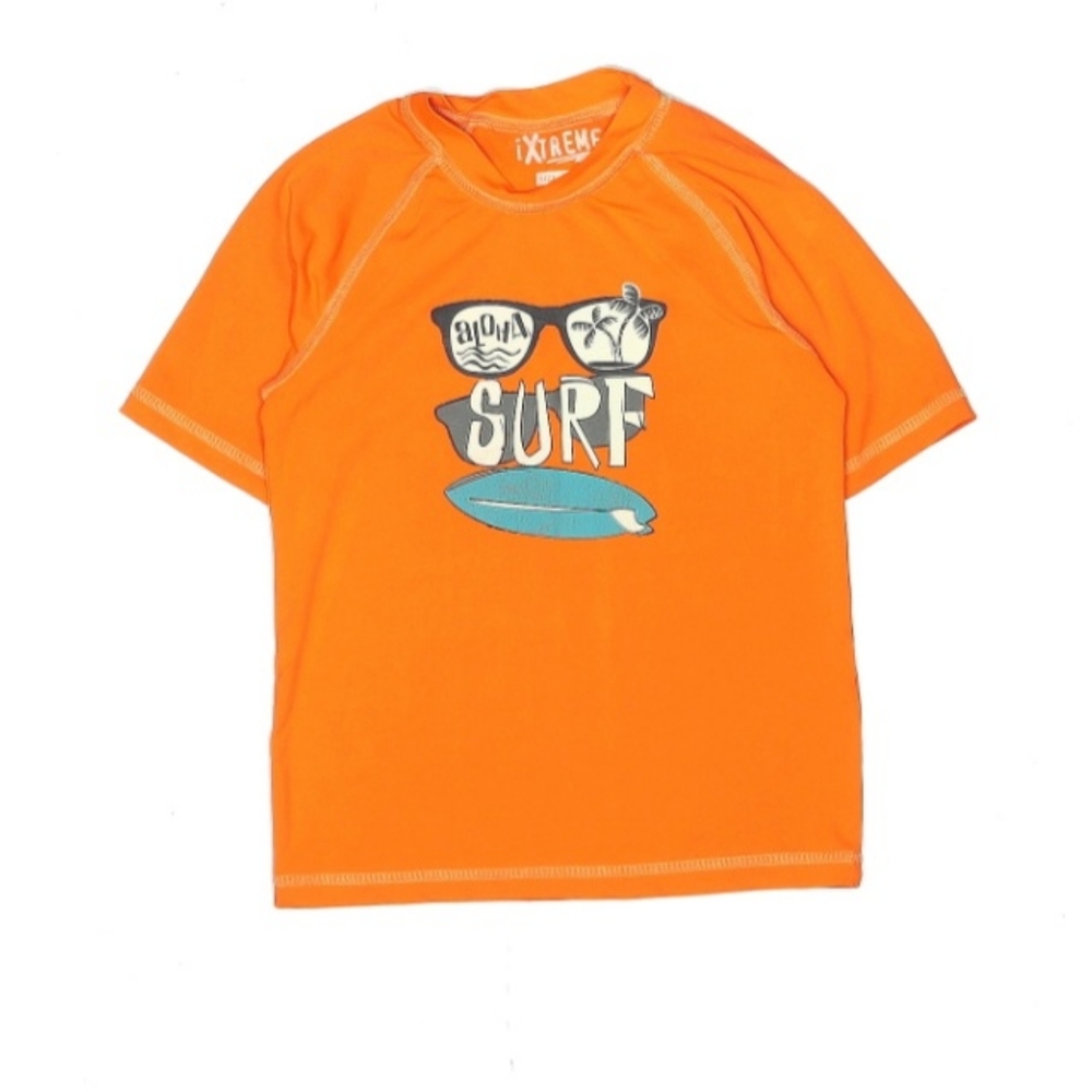 IXtreme Bright Orange Rashguard for Boys size 7